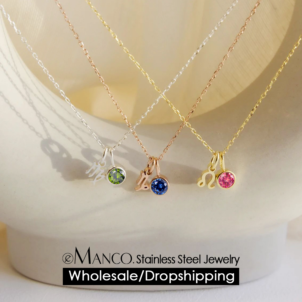 EMANCO Sternzeichen-Doppelanhä – Birth Flower Necklace Bewertung und Preis
