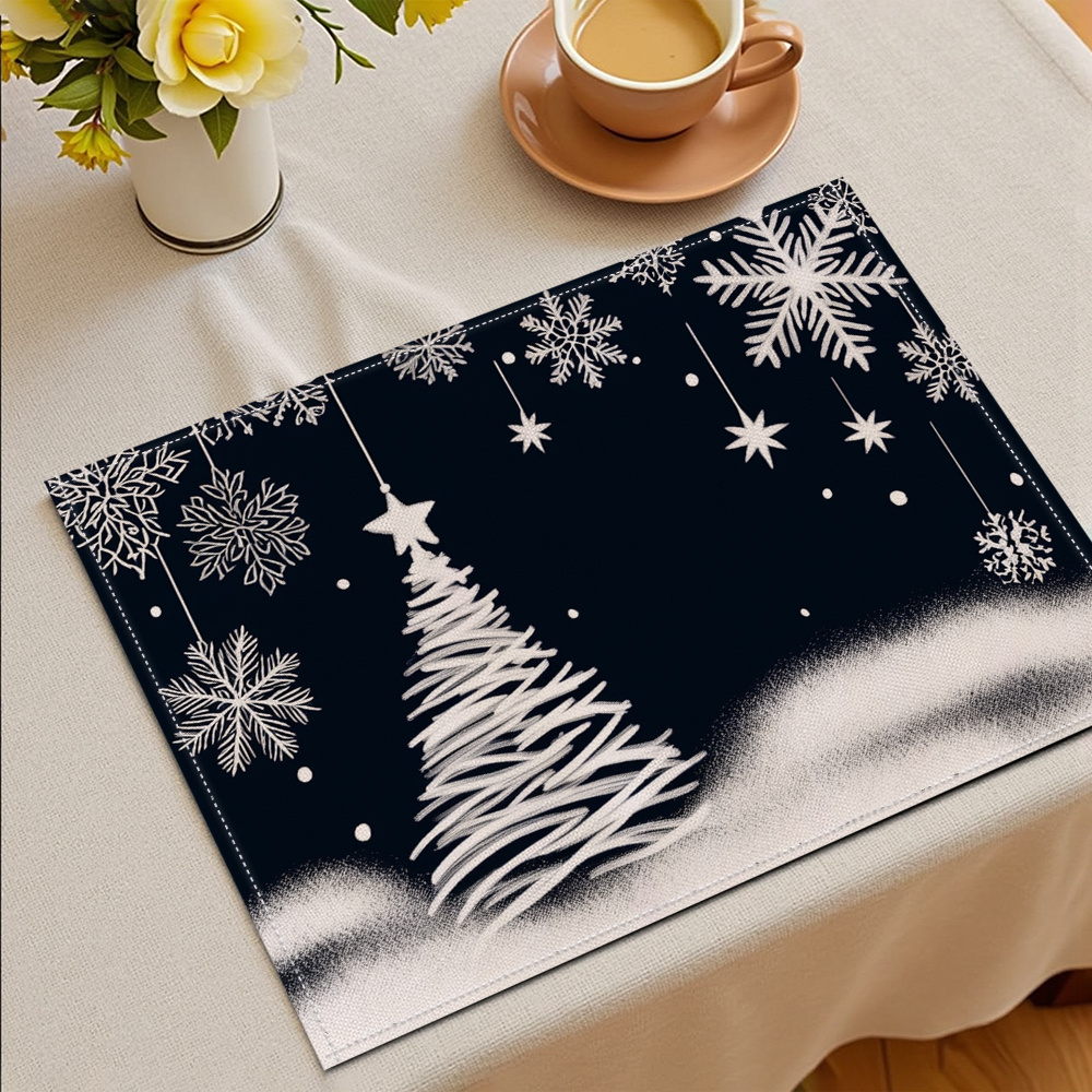 4-teiliges Set mit festlichen  – Family Tree Print Bewertung und Preis
