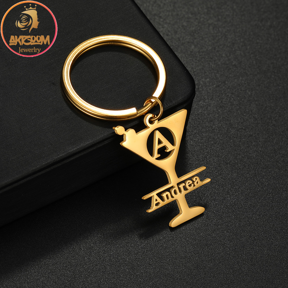 Akizoom Personalisierter Schlü – Initial Ring Custom Bewertung und Preis