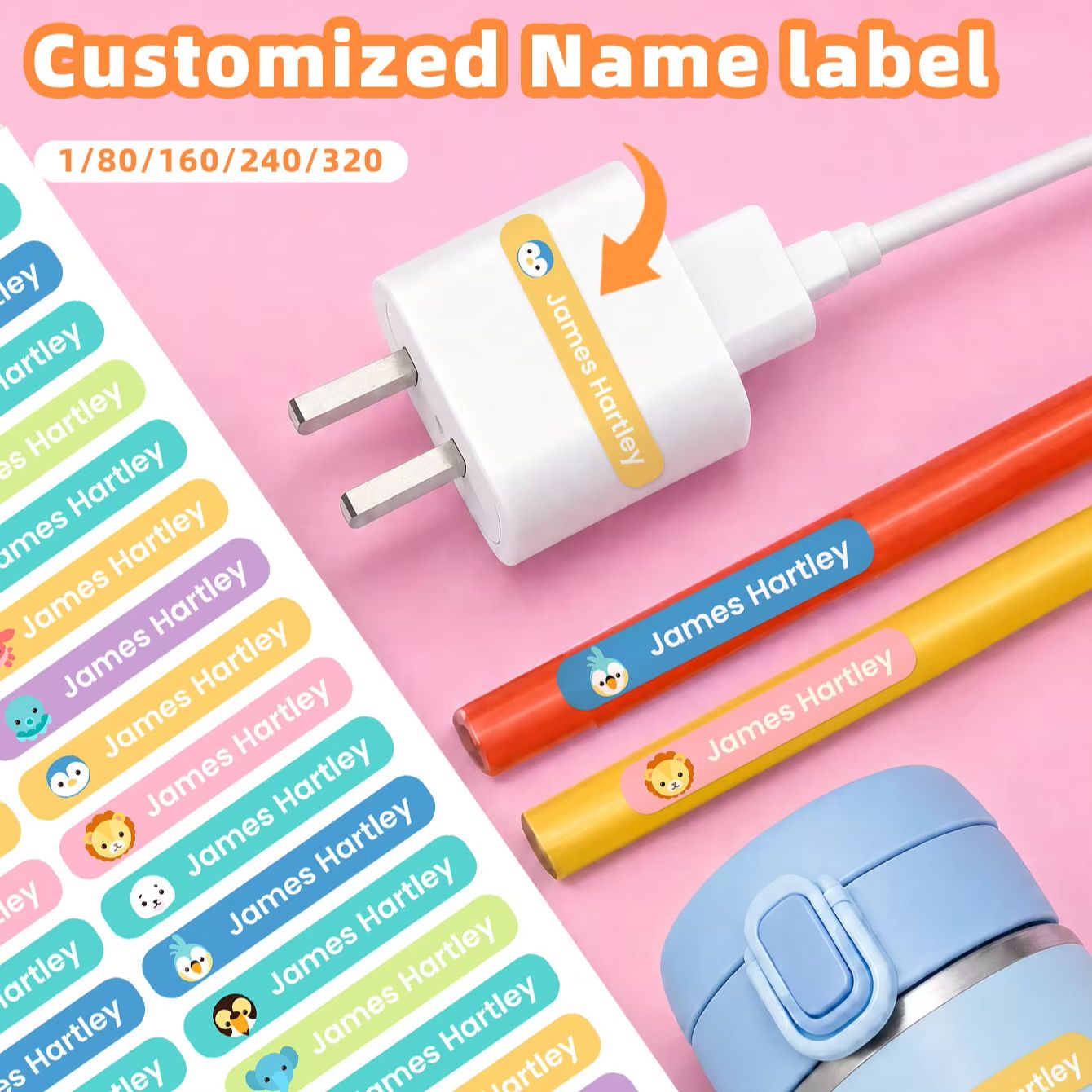 1–320 Stück individuelle Carto – Personalized Name Box Bewertung und Preis