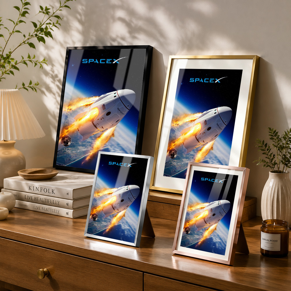 Spacex Dragon-Kapsel-Wiederein – Custom Map Poster Bewertung und Preis